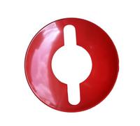 276 Lampada a Olio Riflettente Copertura Riflettente Lampada a Petrolio per Beach Backpacking rosso 16,5 centimetri