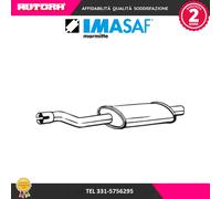 276903 Silenziatore anteriore (IMASAF)