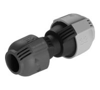GARDENA Sprinklersystem Raccordo di riduzione, 32 mm - 25 mm: elemento di collegamento per passare dal tubo di linea da 32 mm a quello da 25 mm, tecnica affermata “Quick & Easy”