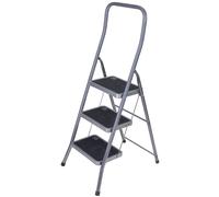 SGABELLO SCALA DOMESTICA 3 GRADINI 72 CM FACAL SUPER EFFE CON PROTEZIONE