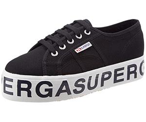 2790 Platform Lettering - Lady Shoes - Zeppa - Donna - Black