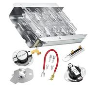 279838 Elemento riscaldante dell'asciugatrice, compatibile con Whirlpool, compatibile con le parti dell'elemento riscaldante dell'asciugatrice Kenmore Sostituisci AP3094254 8565582