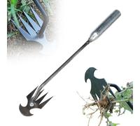 27cm/50cm Zappe da Giardino per diserbo, Sarchiatore Manuale con Manico, Earchiatore per Erbacce Professionale, Attrezzi per Diserbo, Estirpatore Erbacce orto, Giardinaggio Attrezzi, Scarificatore