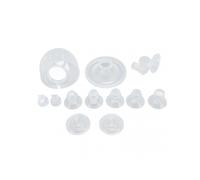 27mm Flange Pump Parts for Momcozy S9 S10 S12 Silicone Breast Pumps Replacement Accessories with Duckbill Valves and Flanges
