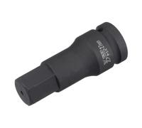 27mm Impatto Esagonale Punta Presa, 3/4" Guida 102mm Lunghezza