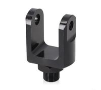 27MM Rear Shock Adapter Aluminum Alloy Black | 27mm interface, aluminum alloy build, black finish, direct replacement, rear shock modification
