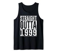 27th Birthday Gifts Straight Outta 1999 Vintage 27 Years Old Canotta