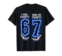 27th Birthday I Was 26 Now I'm 27 Anno Vecchio Milestone Humor Maglietta
