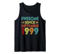 27th Birthday Idea Awesome Since September 1999 27 Years Old Canotta