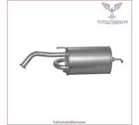 28.57.07 Silenziatore posteriore Imasaf per CHEVROLET SPARK MATIZ
