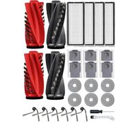 28 accessori per robot aspirapolvere Roborock QV 35A/QV 35S, spazzola principale x4, spazzola laterale x6, filtro x4, panno x6, sacchetto per la polvere x6, spazzola x1, vite x1