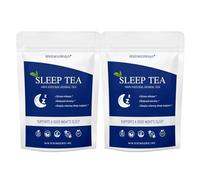 28 Bustine Di Tè For Il Sonno Profondo - Tisana Rilassante For La Notte, For Rilassarsi E Dormire Meglio(2PCS)