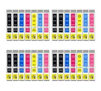 28 Cartucce d'inchiostro per Epson Stylus Photo PX650 PX730WD PX660 RX560