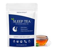 28 Confezioni Di Tè For Un Sonno Profondo - Tè Rilassante For La Notte, Bustine Di Tisana For Il Rilassamento E Un Sonno Notturno Migliore(1PCS)