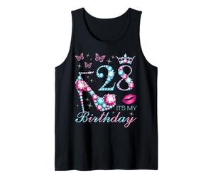 28 È Il Mio Compleanno 28 Anni È la mia Festa per Il 28° Compleanno Canotta