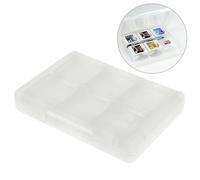 28-in-1 Scatola di carta del video gioco adatto per 3DS / 3DS / DSi / DSI XL / DSI LL / DS / DS Lite cartuccia di caso di immagazzinaggio del supporto di protezione della copertura antipolvere (White)