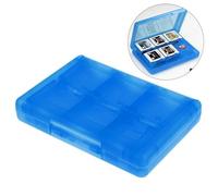 28-in-1 Scatola di carta del video gioco adatto per 3DS / 3DS / DSi / DSI XL / DSI LL / DS / DS Lite cartuccia di caso di immagazzinaggio del supporto di protezione della copertura antipolvere (Blue)