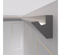 28 Metri + 5 Angoli Listelli Decorativi per Illuminazione Indiretta XPS OL-5