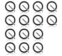 28 perni di ricambio e O-Ring, anello di impatto da 4 mm e perno 3 x 25 mm perni per impalcatura a impatto da 1/2" per avvitatore, idropulitrice (14 paia)