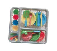 28 Pezzi Gioca Accessori da Cucina Vasi da Gioco per Bambini e Set da Gioco