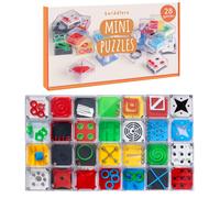 28 PEZZI MINI PUZZLE CUBO ROMPICAPO GIOCHI PER BAMBINI REGALINI COMPLEANNO FESTE