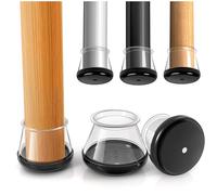 28 Pezzi Rotondi Gommini per Sedie, Grande Silicone Tappi per Sedie, Feltrini Piedini per Sedie per moquette(Fit: 30.1-40mm)