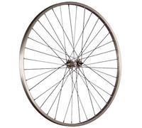 28 pollici ruota anteriore bici acciaio inossidabile 622-19 36 fori argento