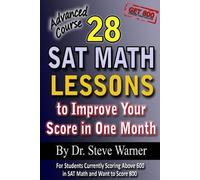 28 Sat Math Lessons Alla Migliora il Tuo Spartito IN One Mese - Advanced Campo