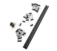 28 strumenti di marcatura per giunti di coda con fessura regolabile e modello stabile per una marcatura accurata dei rapporti interni ed esterni nella lavorazione del legno