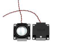 28 X 28 Mm Altoparlante Quadrato Con Magneti Interni 2W Potenza Nominale Per Sistemi Suoni Applicazioni Musicali
