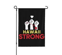 28 x 40 bandiera da giardino Pray For Maui Hawaii, doppia faccia, bandiera da giardino Maui Hawaii, resistente, Dio benedica la bandiera della casa Hawaii, sto con bandiera da giardino Hawaii, senza s