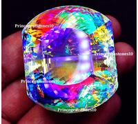 280 + KT Mystic Quarzo Taglio Fantasia Certificato Loose Gemma Con Omaggio