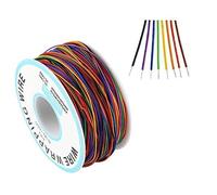 280 metri Bell Wire Isolation Test 30AWG rame stagnato cavo solido ad alta temperatura resistente filo aeronautico, 8 colori