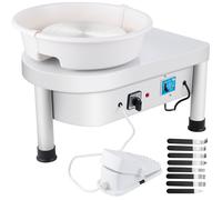 280 W Elettrico Ceramica Macchina per Ceramiche da 25 CM Argilla Arte Mestiere