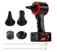 28000Pa Soffiante e Aspirazione ad Alta Potenza con Motore Brushless Sensorato, Flusso d'aria 115 m/s, Turbina 130.000 RPM, Ricarica Rapida 65W, Batteria 4000mAh, (Standard Suit)