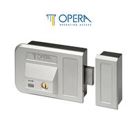 28003 Opera elettroserratura con chiave e pulsante per cancelli e portoni serie Gate Bolt