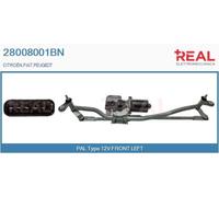 28008001BN REAL Dispositivo lavavetri per CITROËN,FIAT,PEUGEOT