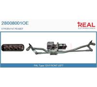 28008001OE REAL Dispositivo lavavetri per CITROËN,FIAT,PEUGEOT