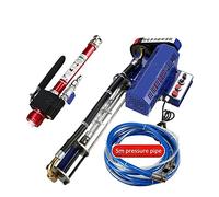 2800W Multifunzionale Polvere di Stucco Cemento Mortaio Poliuretano Impermeabile Rivestimento In Lattice Parete Esterna Pietra Vernice Macchina A Spruzzo Strumento fai da te(Straight gun)