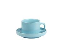 280ml-9oz un pomeriggio tè latte caffè tazza creativa colazione avena tazza di farina d'avena - blu opaco