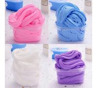 280ml Slime gigante colorato alla crema di burro, gomma da masticare, slime antistress rosa, blu, viola, bianco, marrone, verde, giallo per bambini, adolescenti, adulti, slime a bolle di cristallo arg
