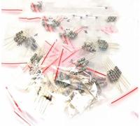 280Pcs 3W 5% 1~1M Ohm 56Valori*5Pcs Resistori a pellicola di carbonio Kit pellicola di ossido di metallo AMNzOgOdL