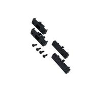 281320-02-0 telaio di montaggio radio adatto per Audi 1 DIN nero ACV