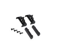 281320-04-0 telaio di montaggio radio adatto per Audi 1 DIN nero ACV