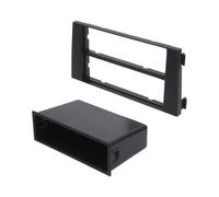 281320-13-0 telaio di montaggio radio adatto per Audi 2 DIN nero ACV