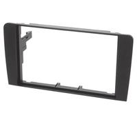 281320-14-0 telaio di montaggio radio adatto per Audi 2 DIN nero ACV