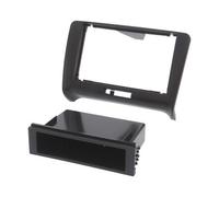 281320-19-0 telaio di montaggio radio adatto per Audi 2 DIN nero ACV