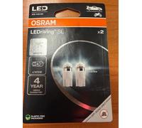 2825DWP-2BL KIT 2 LAMPADE W5W T10 LED OSRAM LUCI DI POSIZIONE TARGA BIANCO PURO
