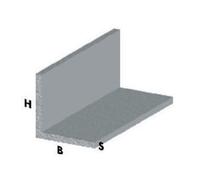 28386 Q.TA' 5 PROFILO ARGENTO H.200 CM ANGOLARE 25X25X1 MM