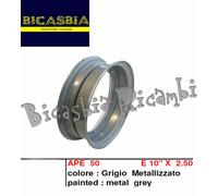2846 - CERCHIO RUOTA CANALE LARGO 2X50 PIAGGIO APE 50 TM P FL FL2 FL3 EUROPA RST